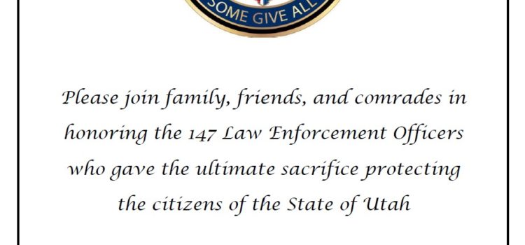 2023 Utah Law Enforcement Memorial Service